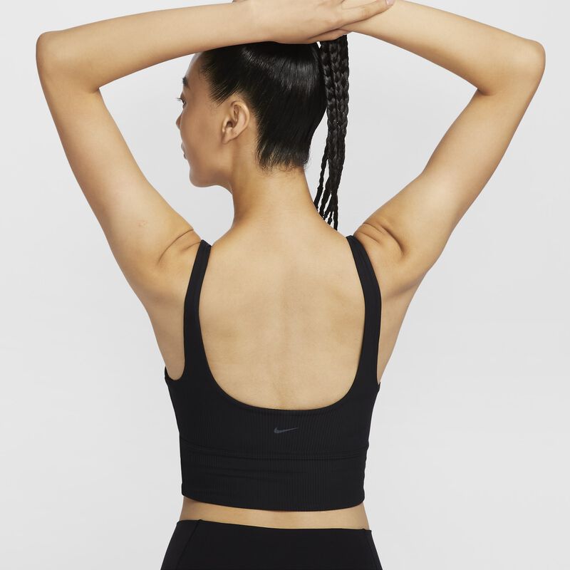 Nike Zenvy Rib, Negro/Negro, hi-res