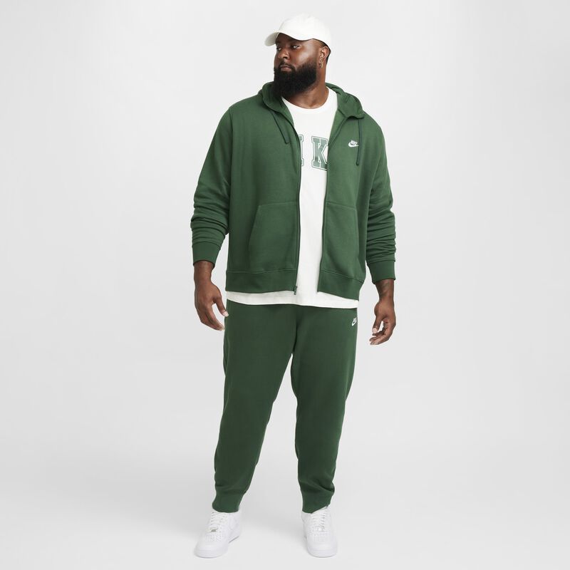 Nike Sportswear Club Fleece, Abeto/Abeto/Blanco, hi-res