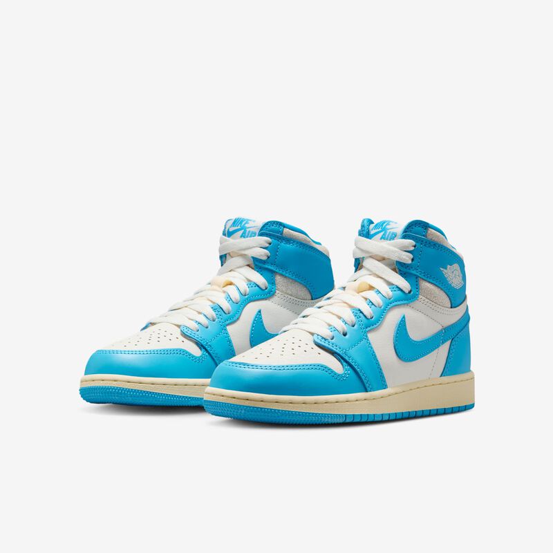 Air Jordan 1 High OG, Azul Celeste Oscuro/Vela/Azul Celeste Oscuro, hi-res