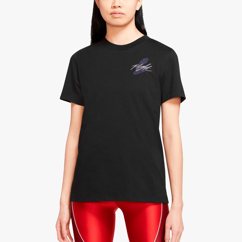 Jordan Flight T-Shirt, NEGRO, hi-res