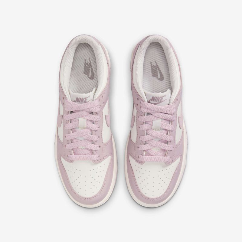 Nike Dunk Low, Vela/Piedra Enigma/Rosado Partícula, hi-res