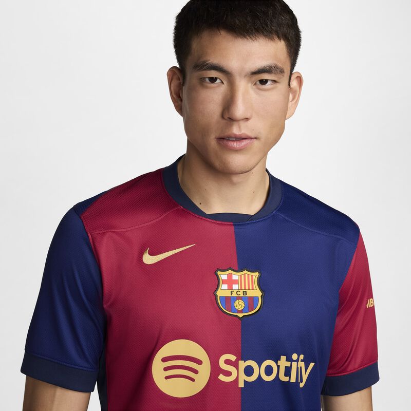 FC Barcelona local 2024/25 Stadium, Azul Real Intenso/Rojo Noble/Oro Club, hi-res