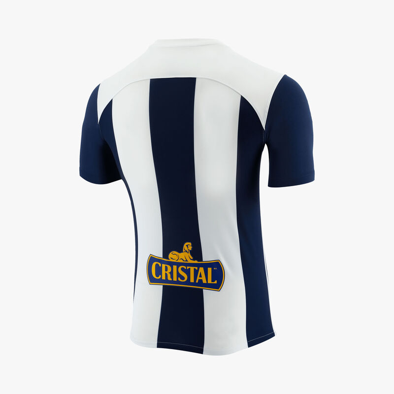 Nike Alianza Lima 2023 Local Estampada, Blanco/Azul marino medianoche/Rojo, hi-res