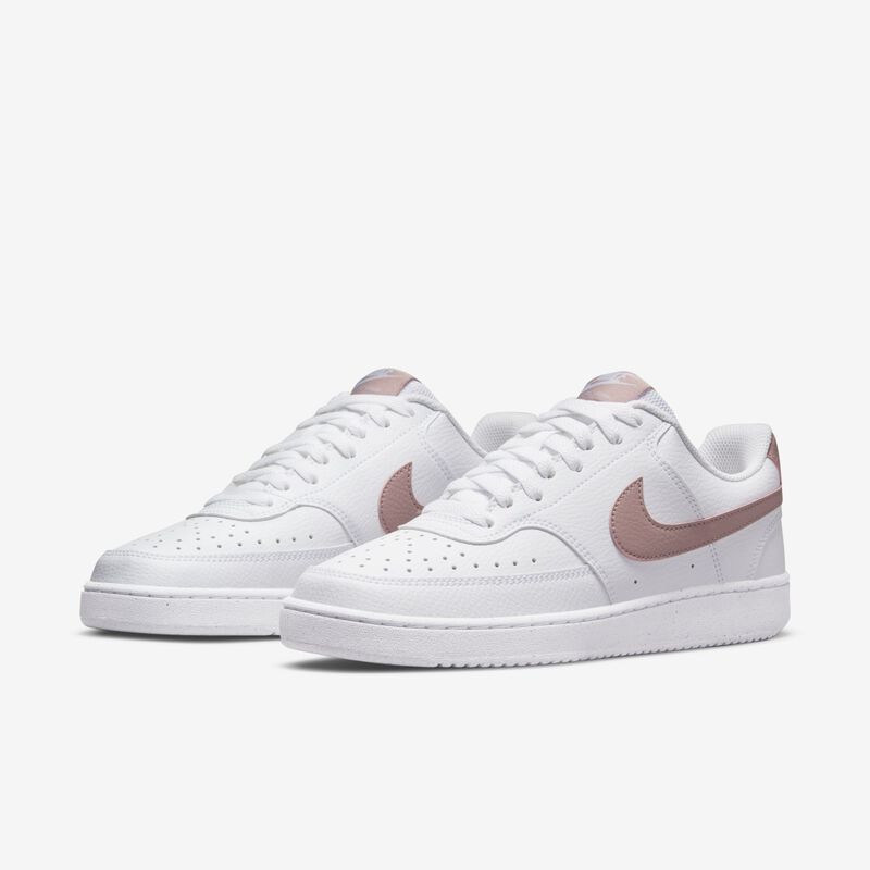 Nike Court Vision Low Next Nature, Blanco/Rosa Oxford, hi-res