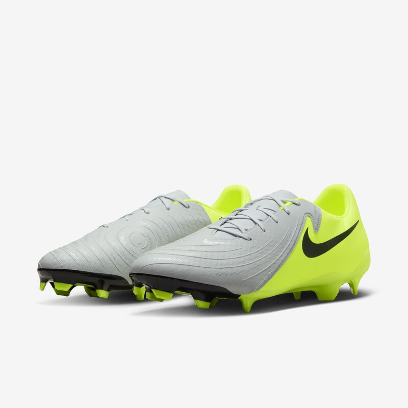 Nike Phantom GX 2 Academy, Plata Metalizada/Negro-Voltio, hi-res