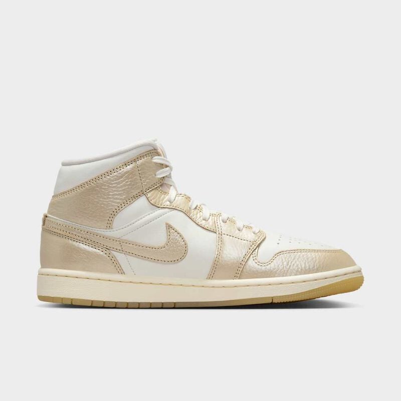 Air Jordan&nbsp;1 Mid SE, Vela/Marfil p&aacute;lido/Oro team, hi-res