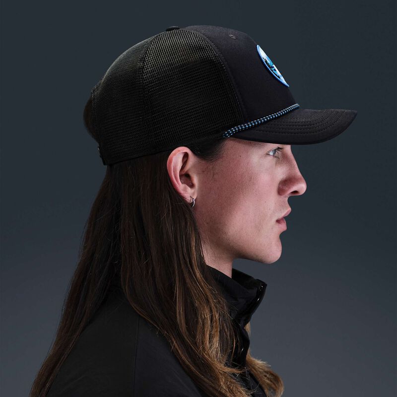 Nike Rise, Negro/Negro/Azul Universitario, hi-res