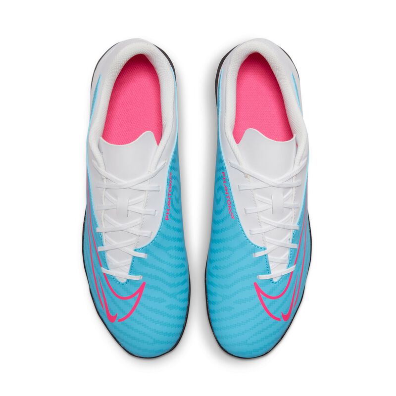 Nike Phantom GX Club, Azul Báltico/Explosión Rosa-Blanco-Azul Láser, hi-res
