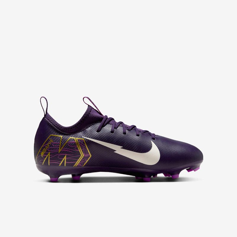 Nike Jr. Mercurial Vapor 16 Academy "Kylian Mbappé", Morado Grandioso/Marfil Pálido, hi-res