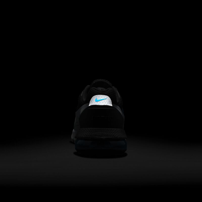 Nike Air Max Pulse, Negro/Azul láser-Gris humo, hi-res