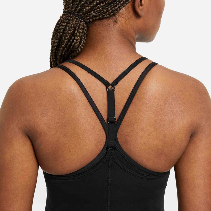 Nike Dri-FIT One Elastika, Negro/Blanco, hi-res