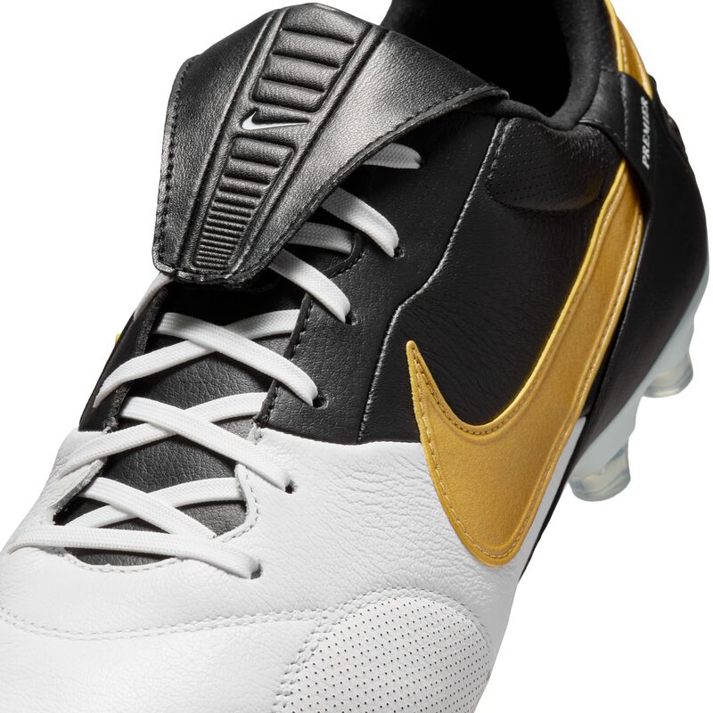 Nike Premier 3, Blanco/Oro Metalizado-Negro, hi-res