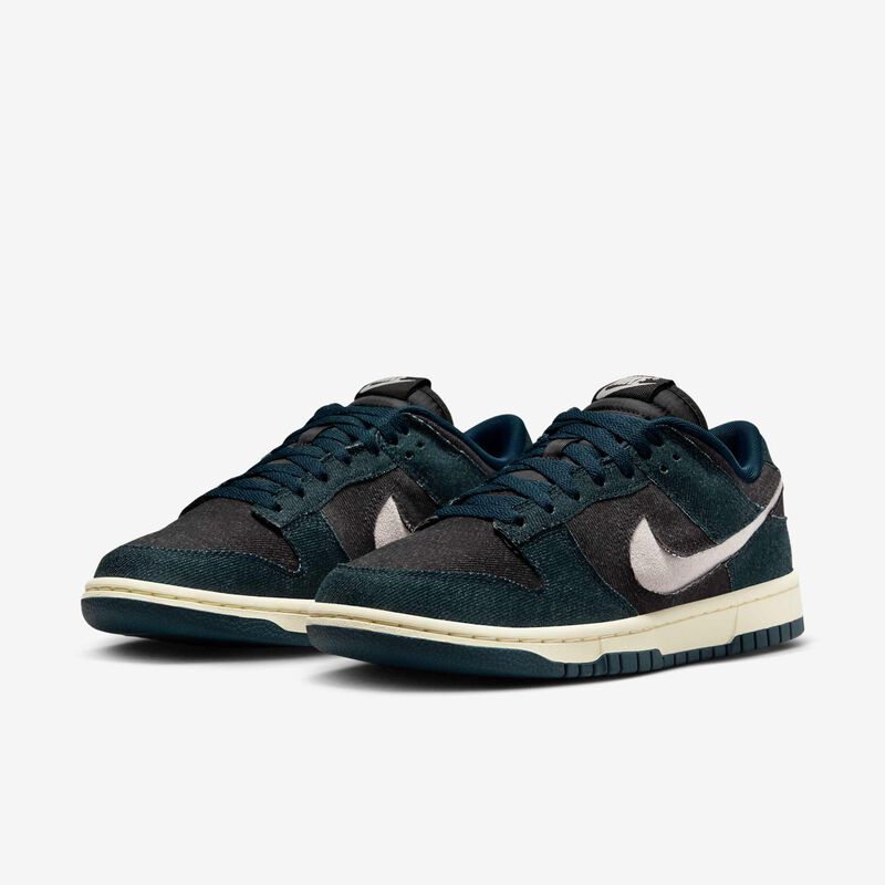 Nike Dunk Low, Azul Marino Armero/Gris Universitario/Negro, hi-res