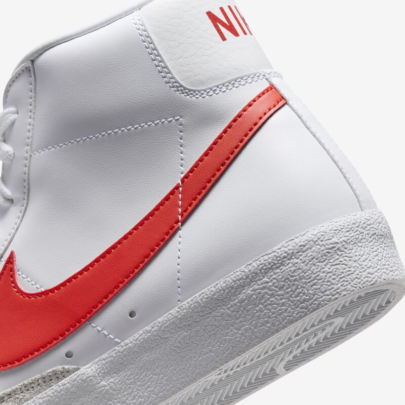 Nike Blazer Mid '77 Vintage, Blanco/Blanco cumbre/Rojo picante, hi-res