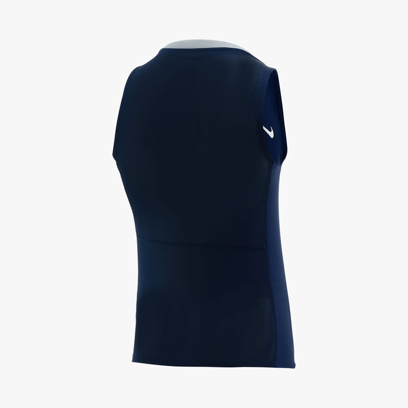 Nike Polo Sin Mangas Hombre Alianza Lima 2026, Azul Marino Medianoche/Ala Plateada/(Blanco), hi-res