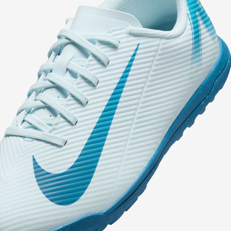 Nike Jr. Mercurial Vapor 16 Club, Blanco/Blanco/Gris Neutro/Verde Oxidado, hi-res