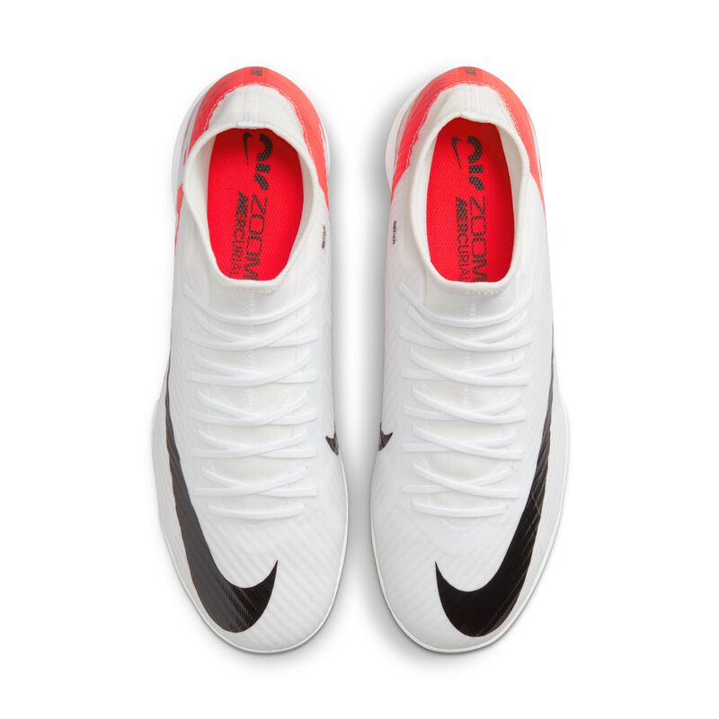 Nike Zoom Mercurial Superfly 9 Academy IC, Carmesí brillante/Negro/Blanco, hi-res
