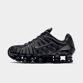 Nike Shox TL, Negro/Hematita met&aacute;lico/Naranja m&aacute;ximo, hi-res