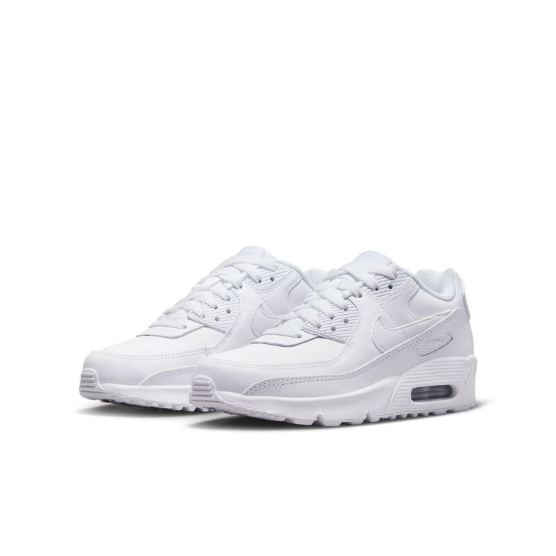 Nike Air Max 90 LTR, Blanco/Plata metalizado/Blanco/Blanco, hi-res