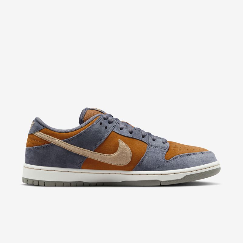 Nike SB Dunk Low Pro, Carbono Claro/Monarca/Blanco Cumbre/Sésamo, hi-res