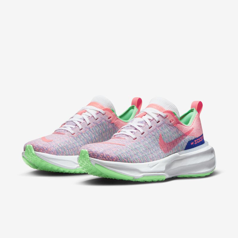Nike Invincible 3, Blanco/Azul carrera/Naranja láser/Ponche cálido, hi-res