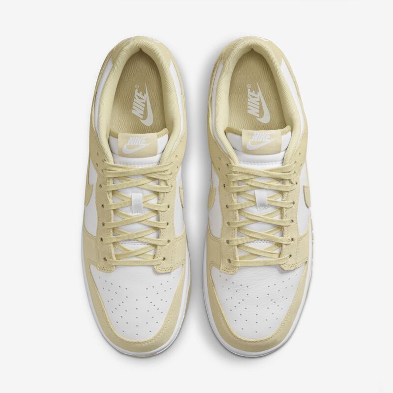 Nike Dunk Low Retro, Blanco/Equipo Dorado/Blanco, hi-res
