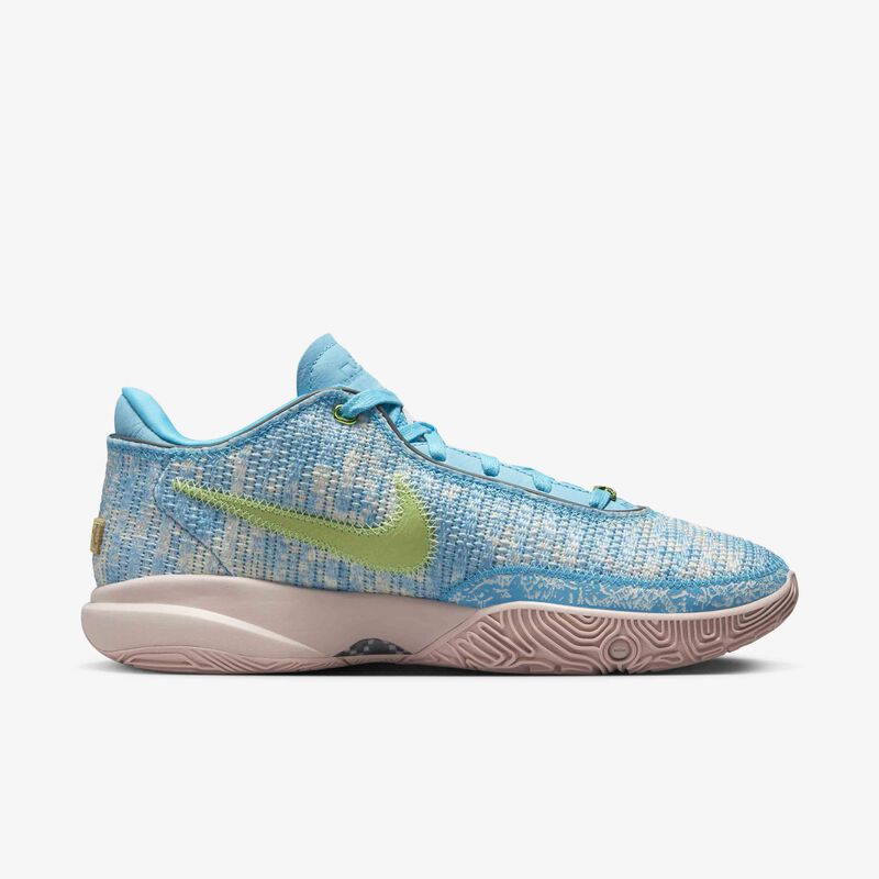 LeBron XX ASW, Rayo Azul/Leche de Coco-Gris Hierro, hi-res
