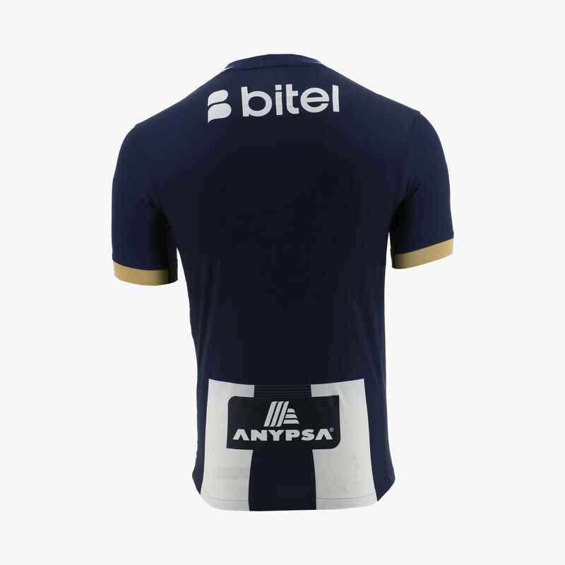 Nike Camiseta Alianza Lima 2025 Local Estampada, Azul Marino/Blanco/Dorado, hi-res