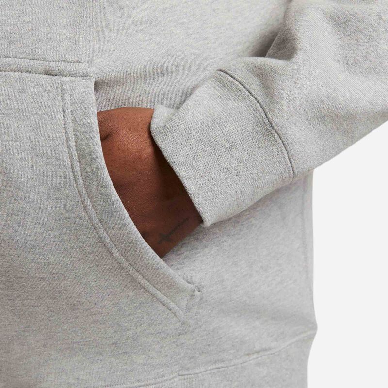 Nike Solo Swoosh, Gris oscuro jaspeado/Blanco, hi-res