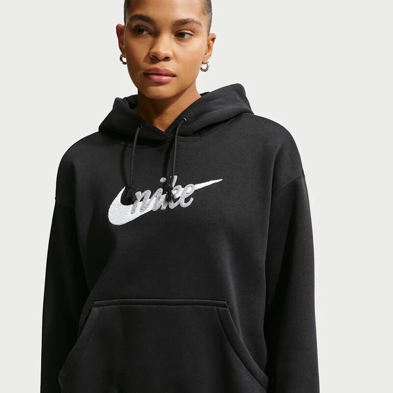 Polera Nike Sportswear Phoenix Fleece, Negro, hi-res