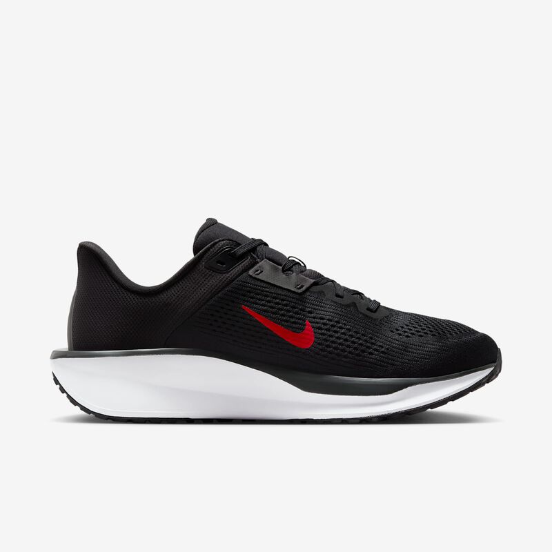 Nike Quest 6, Negro/Blanco/Rojo universitario, hi-res