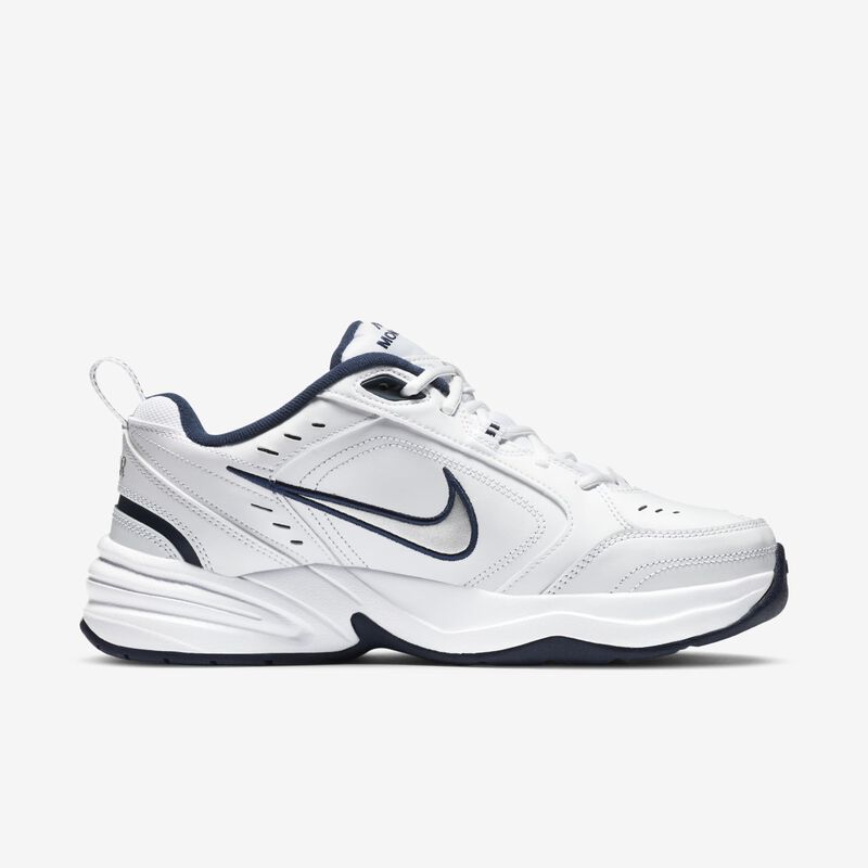 Nike Air Monarch IV, Blanco/Plata Metalizado, hi-res