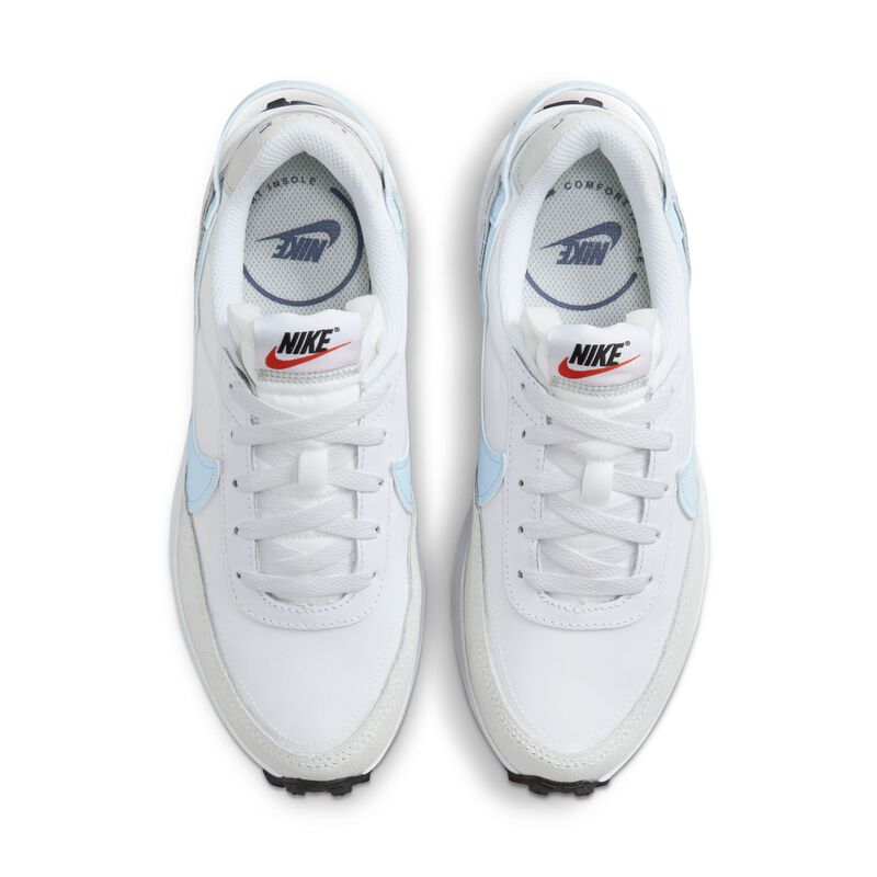 Nike Waffle Debut, Blanco/Blanco Cumbre/Blanco/Tinte azul, hi-res