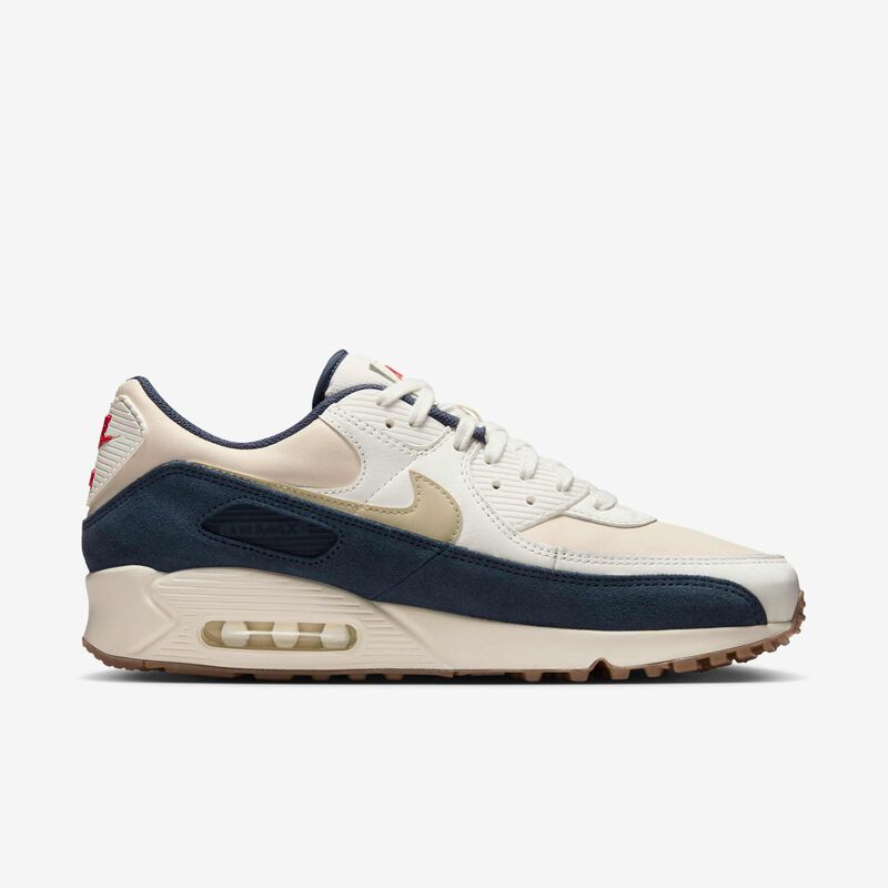 Nike Air Max 90, Marfil pálido/Trueno azul/Vela/Caqui claro, hi-res