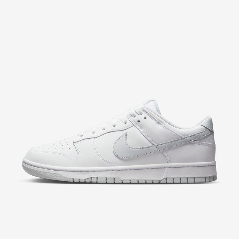 Nike Dunk Low Retro, Blanco/Blanco/Platino puro, hi-res
