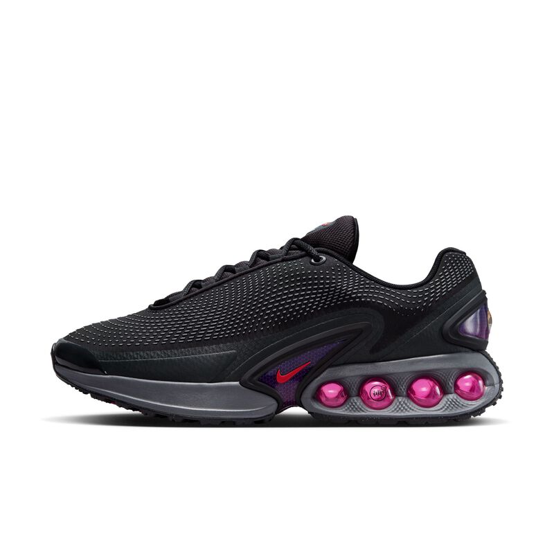 Nike Air Max Dn, Negro/Gris humo oscuro/Antracita/Carmesí claro, hi-res