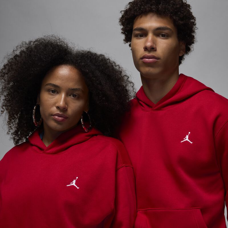 Jordan Brooklyn Fleece, Gimnasio Rojo/Blanco, hi-res