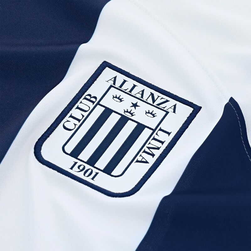 Club Alianza Lima local 2022/23 Stadium, Blanco/Azul marino medianoche/Rojo, hi-res