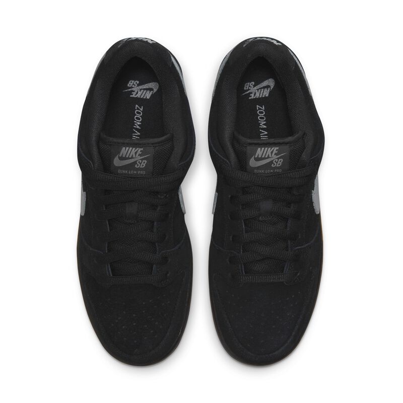 Nike SB Dunk Low Pro, Negro/Negro/Negro/Cool Grey, hi-res