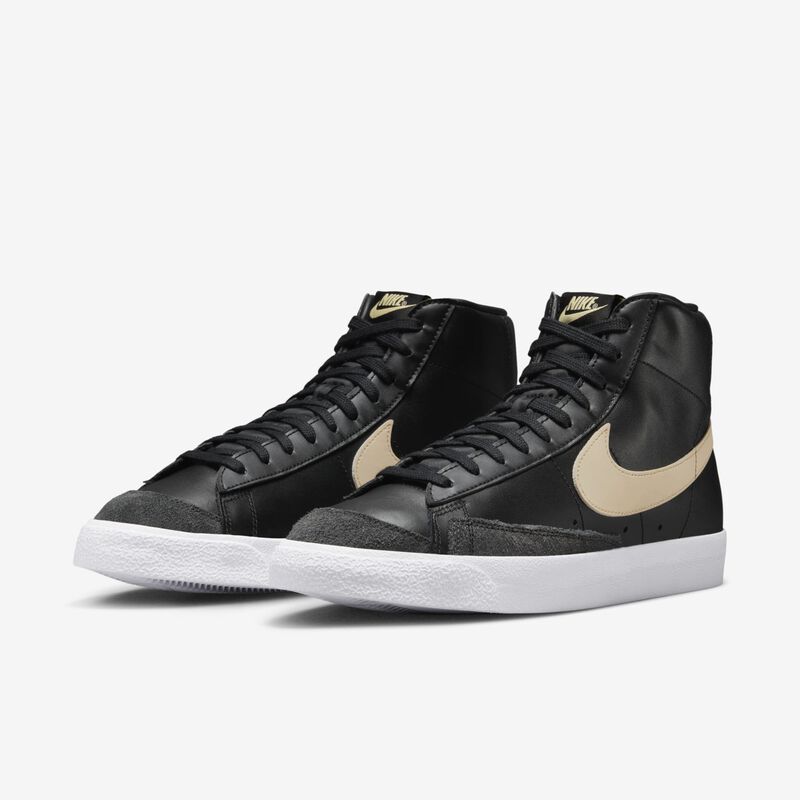 Nike Blazer Mid '77 Vintage, Blanco/Blanco/Negro/Negro, hi-res