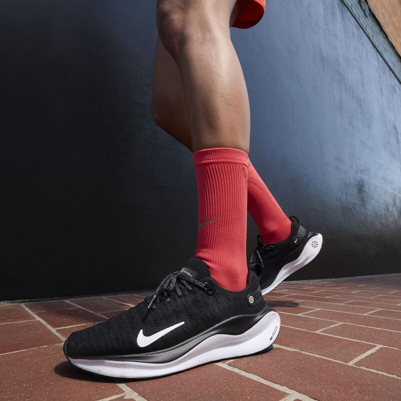 Nike InfinityRN 4, Negro/Blanco-Gris oscuro, hi-res