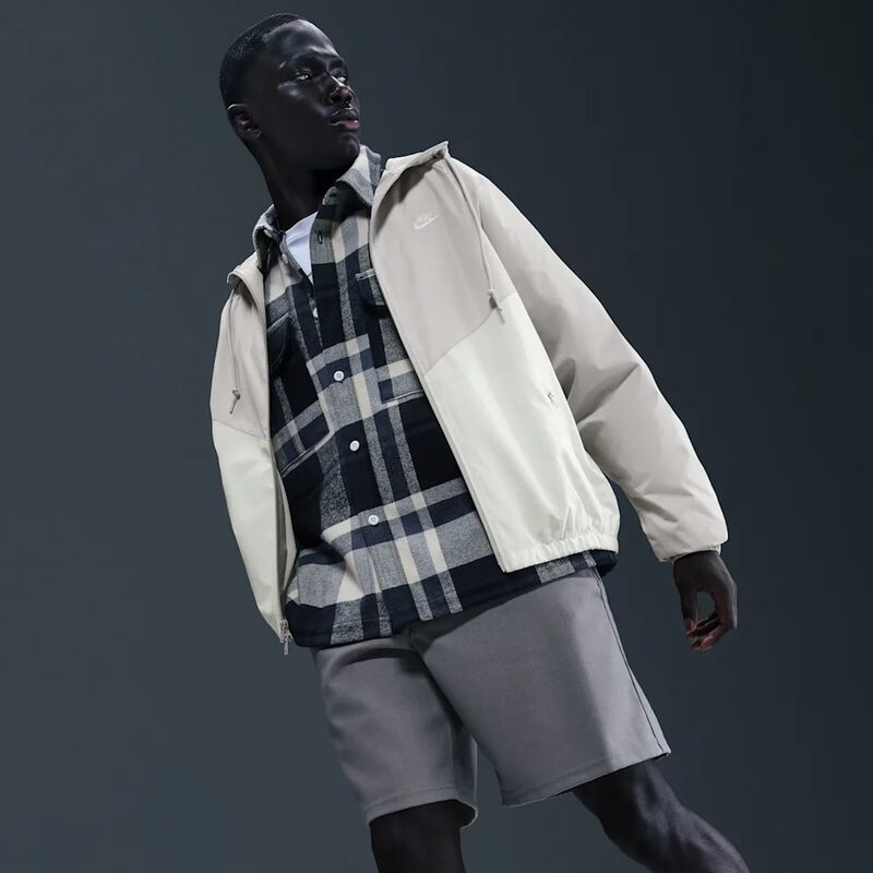 Casaca Nike  Windrunner, Gris, hi-res