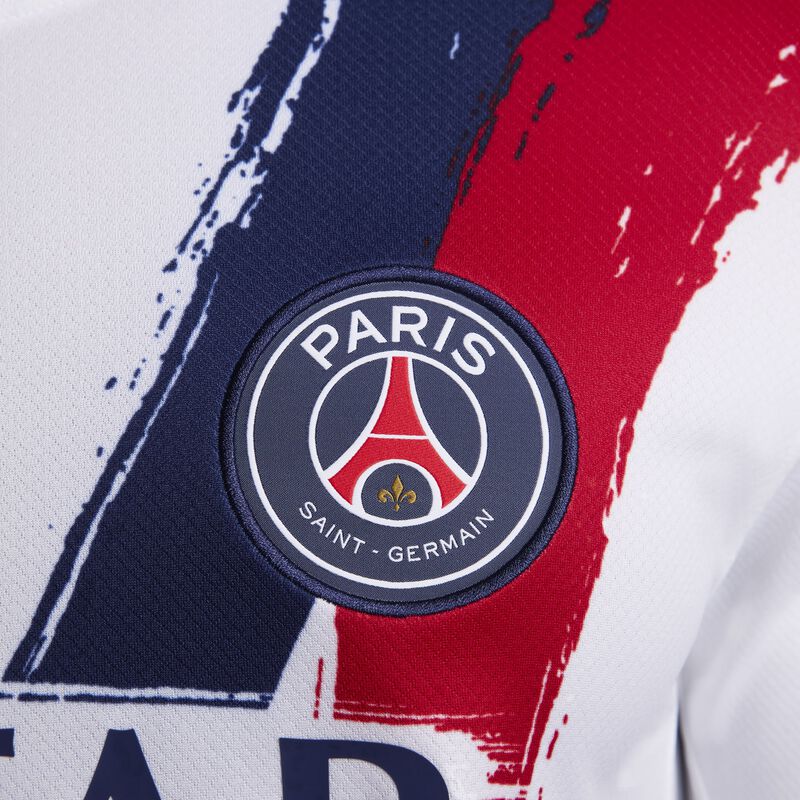 Paris Saint-Germain visitante 2024/25 Stadium, Blanco/Azul Marino Medianoche/Universidad Roja/Azul Marino Medianoche, hi-res