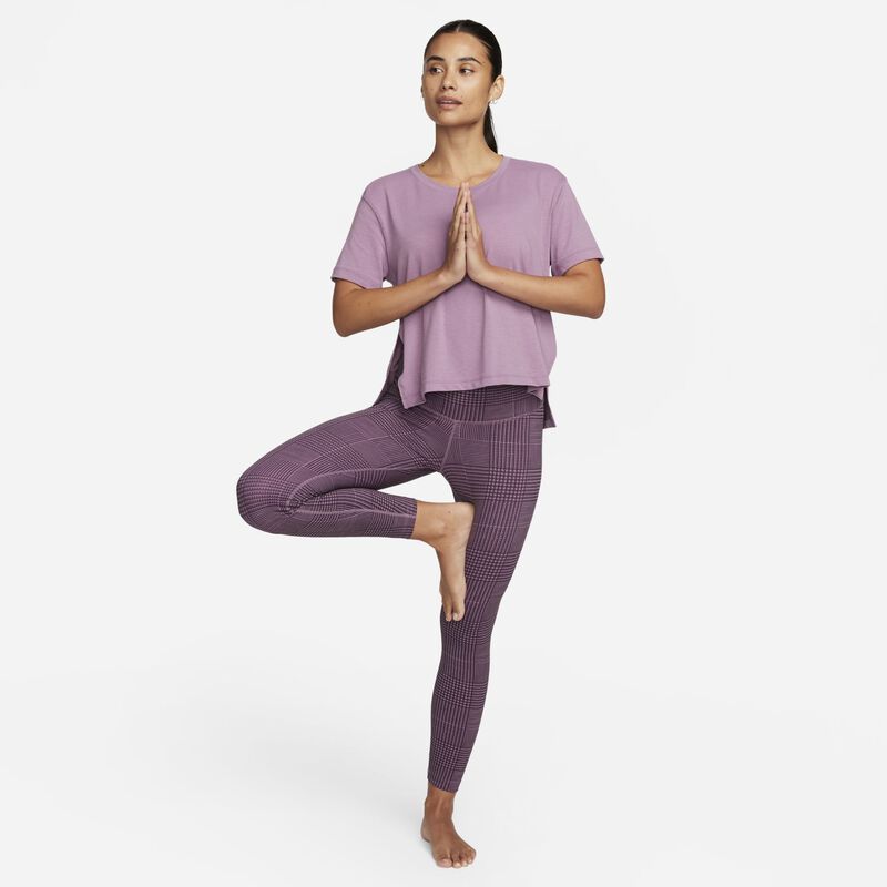 Nike Yoga DriFIT, Polvo violeta/Gris de partículas, hi-res