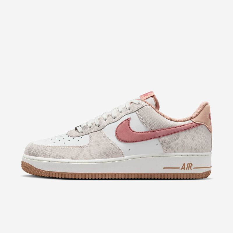 Nike Air Force 1 '07 LV8, Blanco Cumbre/Vela/Arcilla Empolvado/Cañón Óxido, hi-res