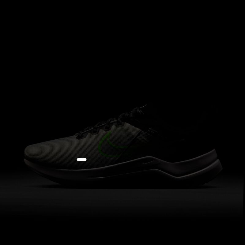 Nike Downshifter 12, Gris Lobo/Negro/Voltio/Blanco, hi-res