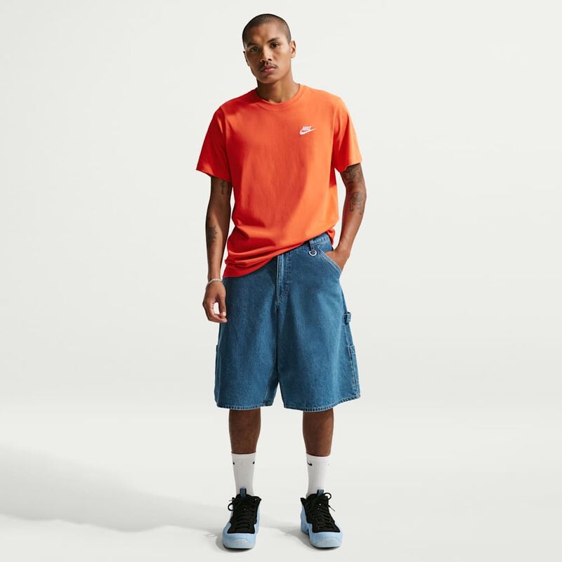 Polo Nike Sportswear Club, Naranja, hi-res