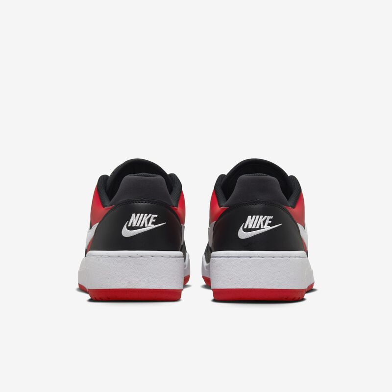 Nike Full Force Low, Negro/Blanco-Rojo Universitario, hi-res
