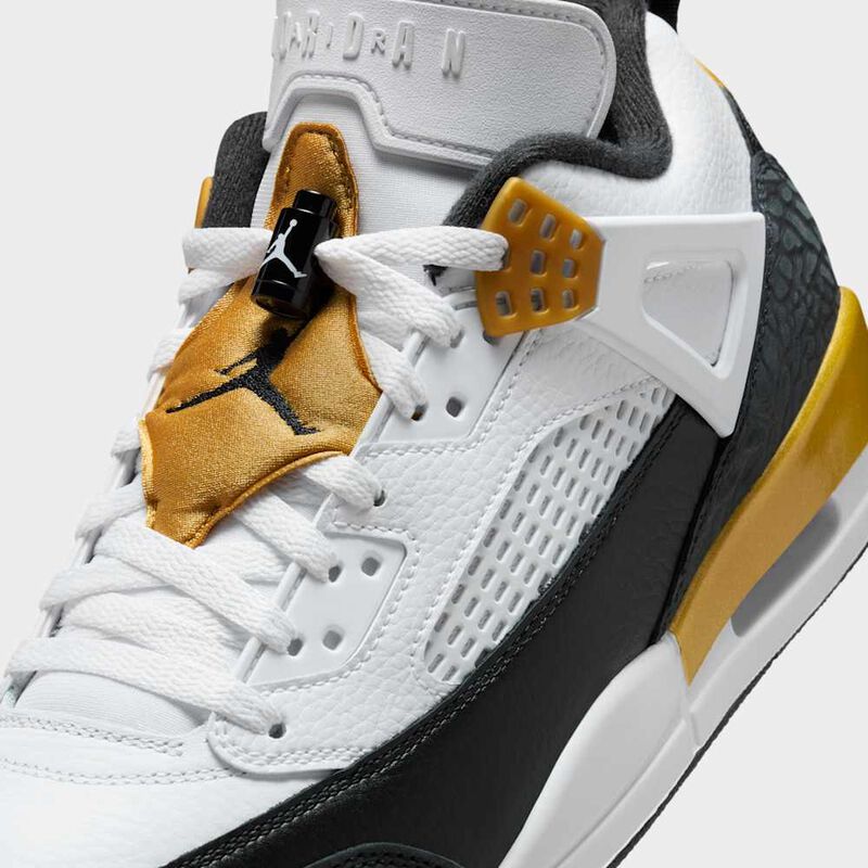 Jordan Spizike Low, Blanco/Negro-Oro Metalizado, hi-res