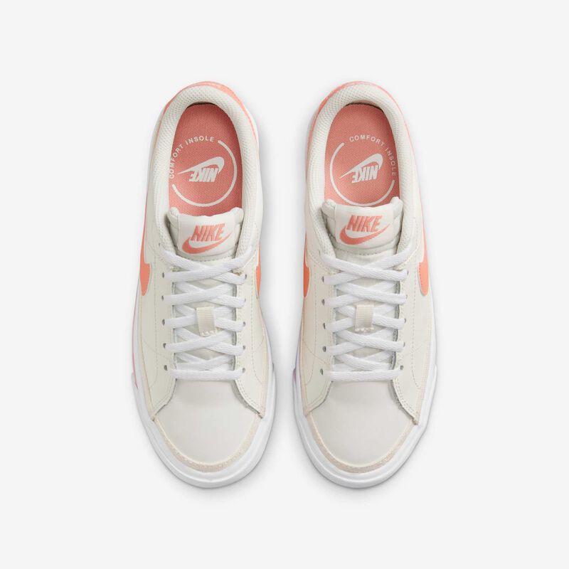 Nike Court Legacy, Vela/Blanco/Guayaba Hielo/Ágata Melocotón, hi-res